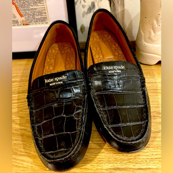 Kate Spade ♠️ black loafers - Picture 2 of 9
